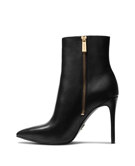 michael kors schwarze high heels|michael kors high heel booties.